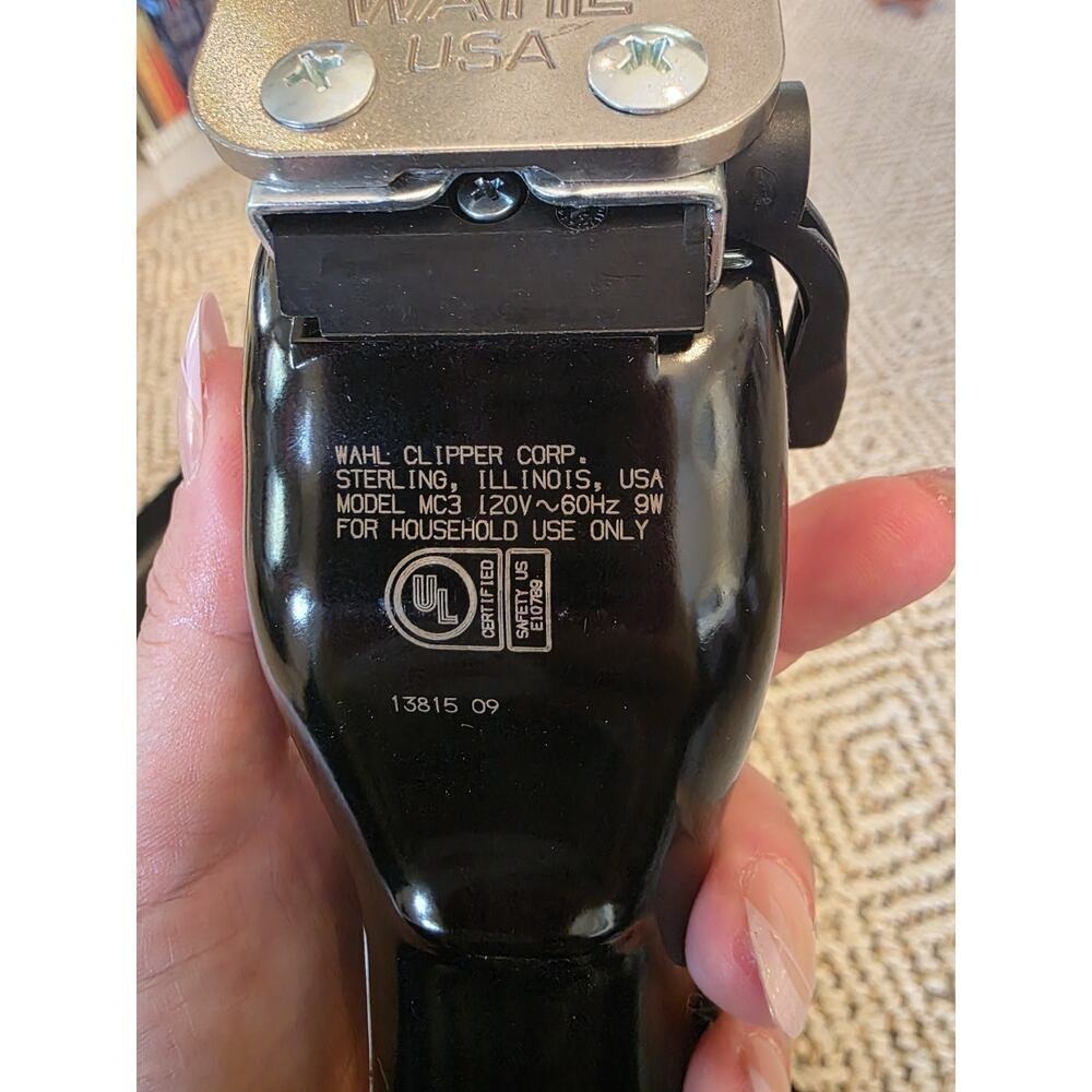 Wahl Color Pro Corded Hair Clipper Kit Model MC3 Color Coded Guides Case H1 - Picture 7 of 16